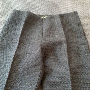 Ter et Bantine Black and Blue Jacquard Pant, IT 42